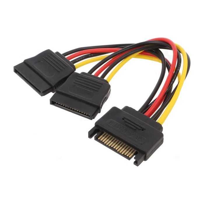 Cable Gembird CableExpert 1xSATA-2xSATA CC-SATAM2F-01