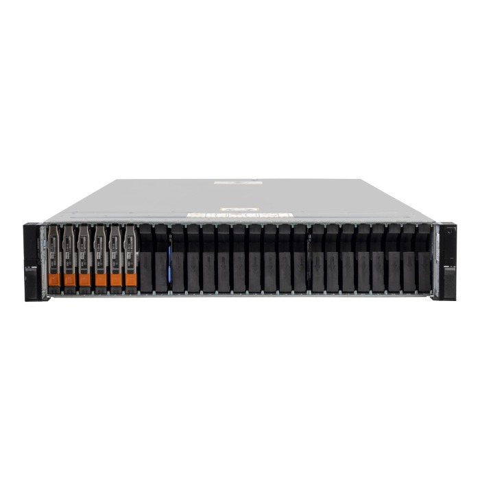Dell PowerStore 500T storage array with 1x Base-T (4x10GbE) controller, 1x iSCSI (4x10/25GbE SFP28) controller, 6x 3.84TB SSD NVMe, rails