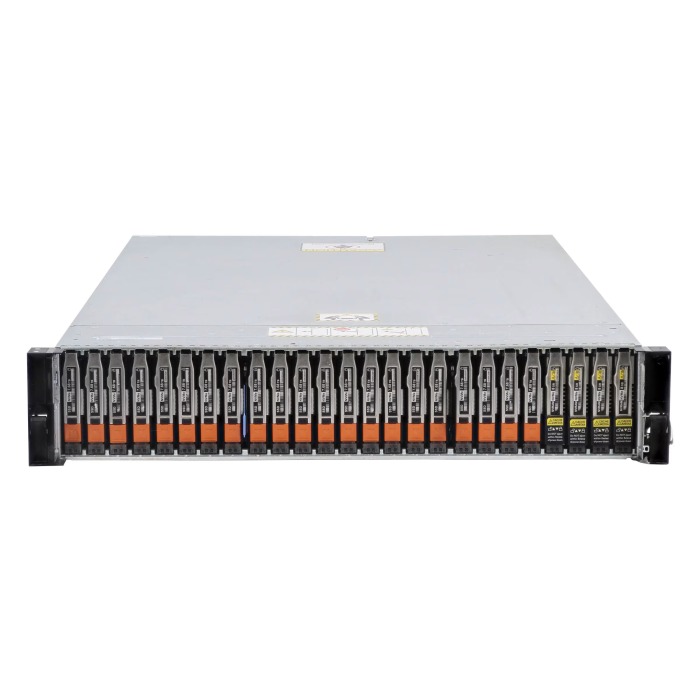 Dell PowerStore storage array5000T storage array with 2x Dual I/O module (4x10/25GbE SFP28), 6x 1.92TB SSD NVMe, rails, bezel