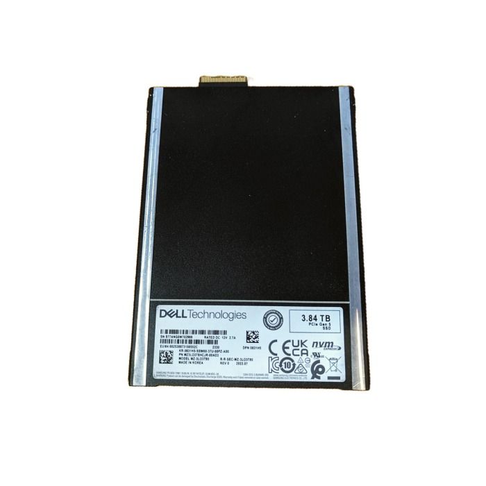 Dysk twardy Dell Samsung 3.84TB SSD NVMe PCIe 5.0x4 E3.S TLC RI TCG Opal 2.0 831H5