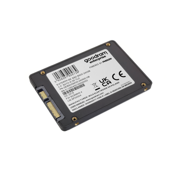 Dysk twardy Goodram Enterprise 240GB SSD SATA 6G 2.5" RI GEBS05SA00-240NS10B