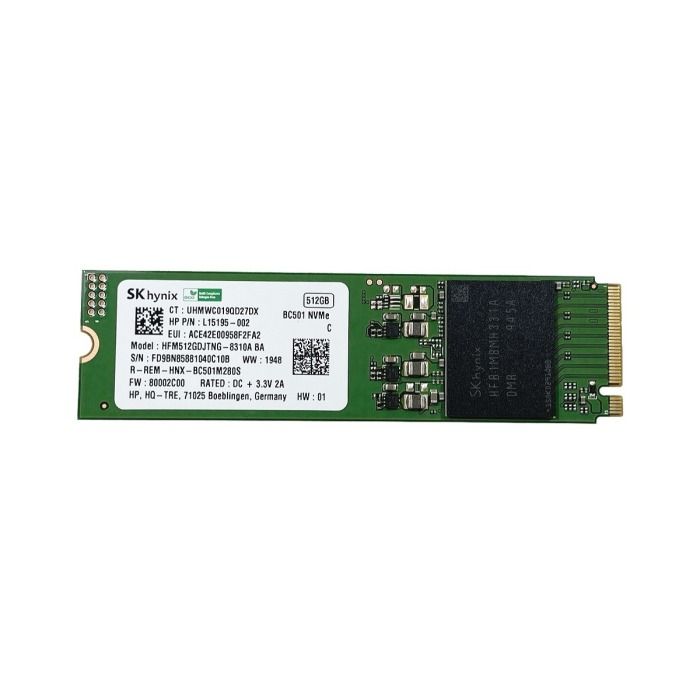 Dysk twardy Hynix HPE 512GB SSD NVMe PCIe 3.0x4 M.2 2280 TLC L15195-002
