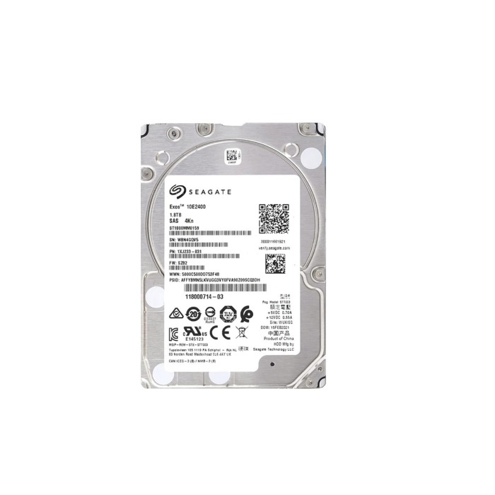 Dysk twardy Seagate 1.8TB 10K HDD SAS 12G 2.5" 4KN 1XJ233-031