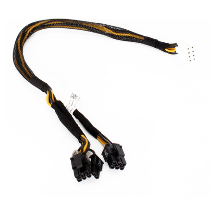 GPU power cable Dell PowerEdge R730 14" N08NH
