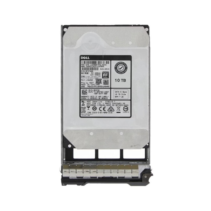 Hard drive Dell 10TB HDD SATA 6G 3.5" RVFR2