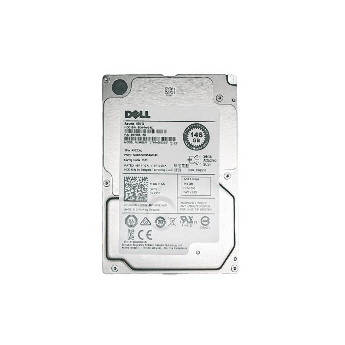Hard drive Dell 146GB HDD SAS 6G 2.5" 5JDD1