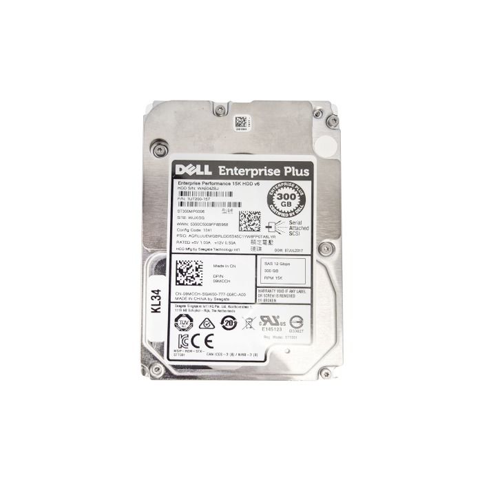 Hard drive Dell 300GB HDD SAS 12G 2.5" 9MCCH
