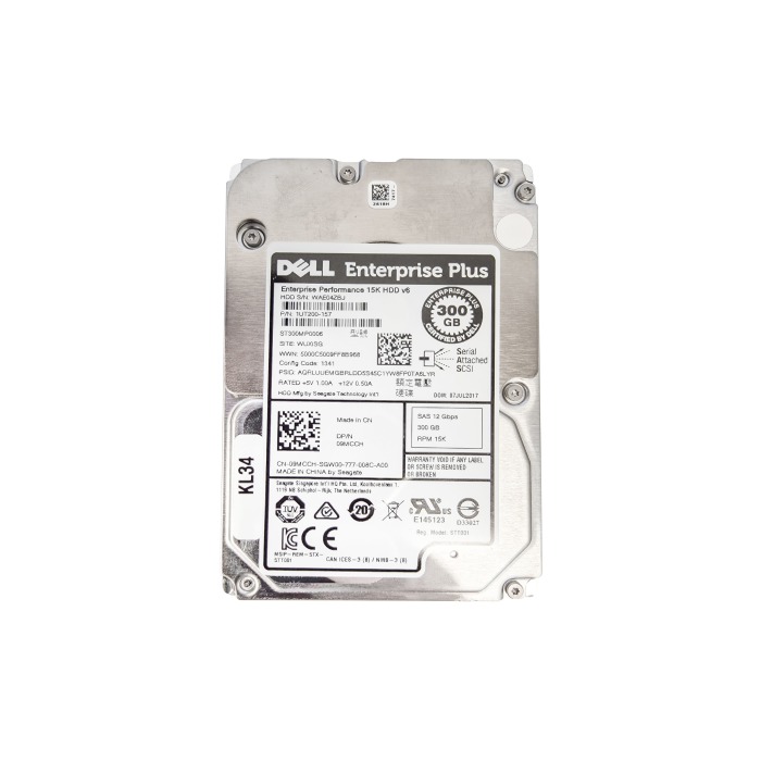 Hard drive Dell 300GB HDD SAS 12G 2.5" 9MCCH