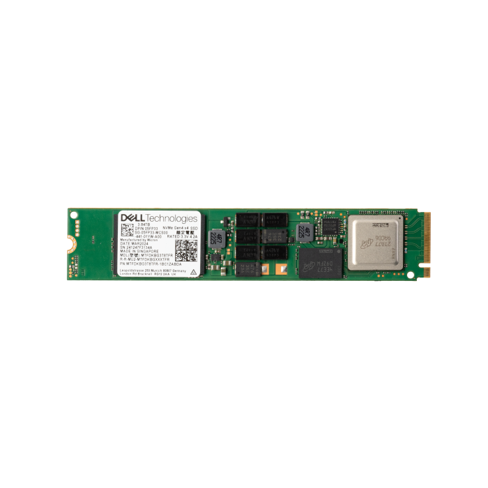 Hard drive Dell 3.84TB SSD NVMe M.2 2280 RI 5FP33