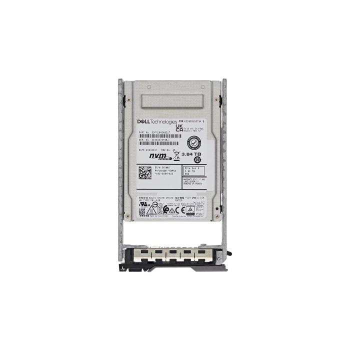 Hard drive Dell 3.84TB SSD NVMe PCIe 4.0 2.5" TLC RI N1MK1
