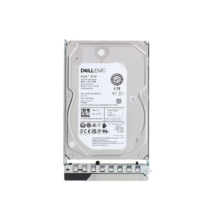 Hard drive Dell 4TB HDD SAS 12G 3.5" 10N7R