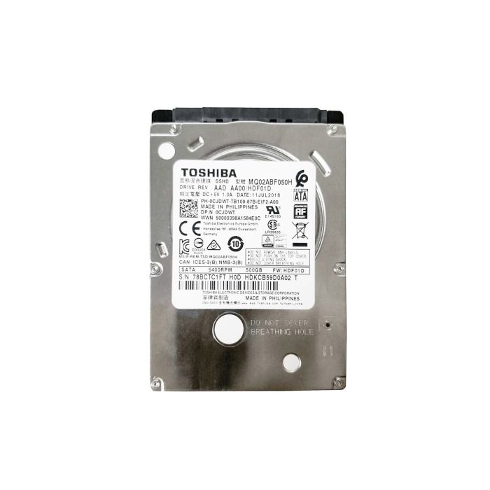 Hard drive Dell 500GB Solid-State Hybrid Drive SATA 6G 2.5" CJDWT