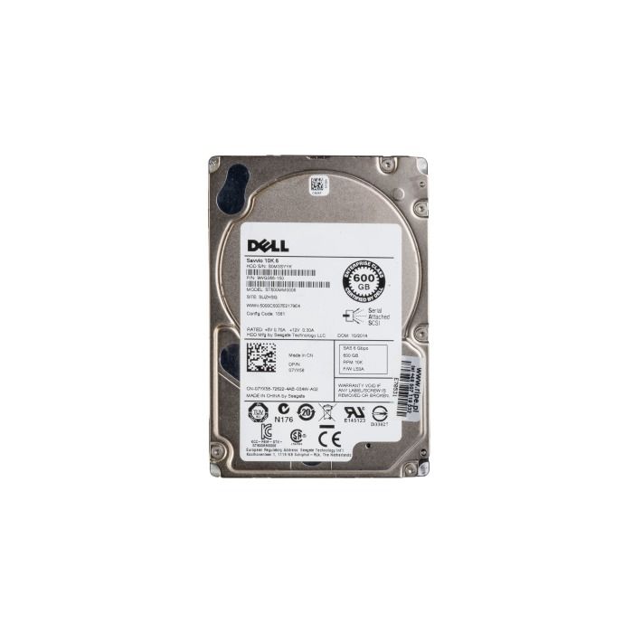 Hard drive Dell 600GB 10K HDD SAS 6G 2.5" 512n 64MB 7YX58