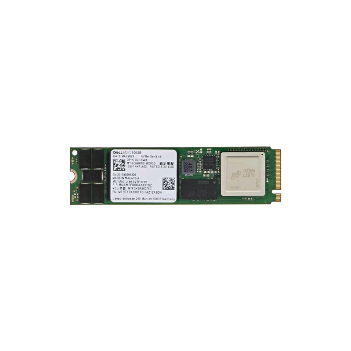 Hard drive Dell 800GB SSD NVMe PCIe 4.0 M.2 2280 GHRW8