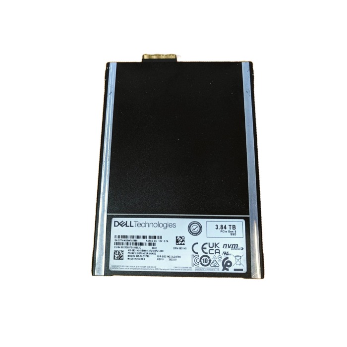 Hard drive Dell Samsung 3.84TB SSD NVMe 5.0x4 E3.S TLC RI TCG Opal 2.0 831H5