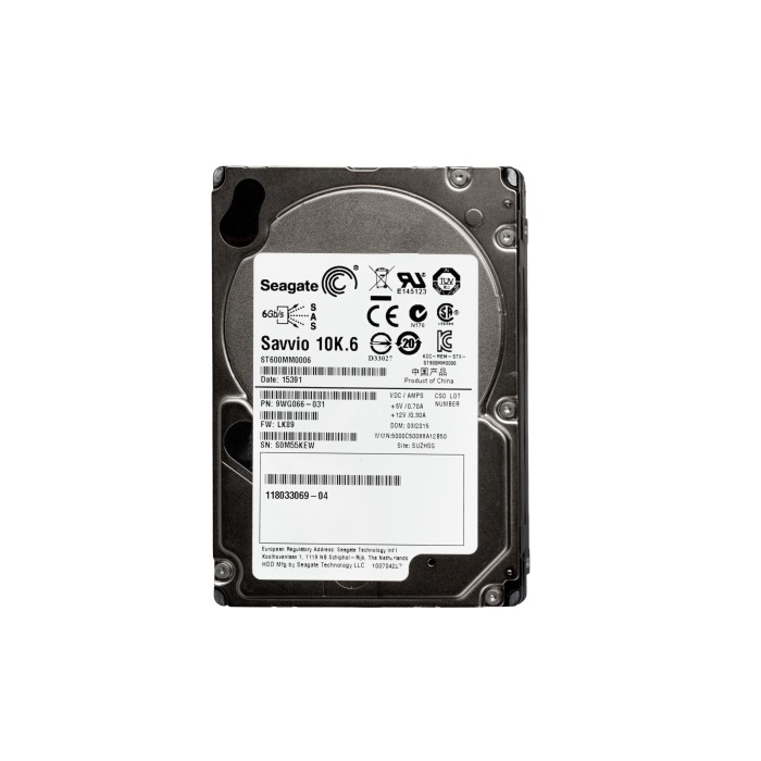 Hard drive EMC 600GB 10K HDD SAS 6G 2.5" 64MB 118033069-04