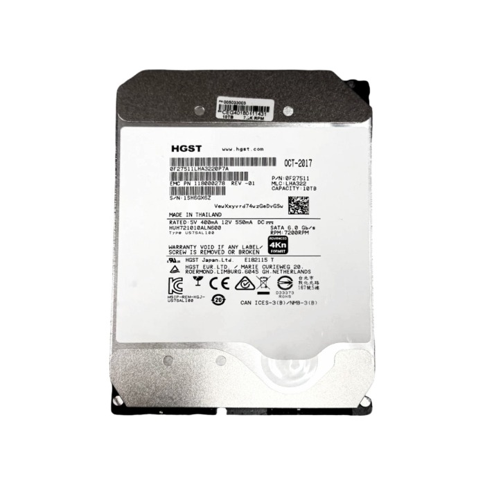 Hard drive EMC Isilon 10TB 7.2K HDD SATA 6G 3.5" 4KN 256MB 005033003