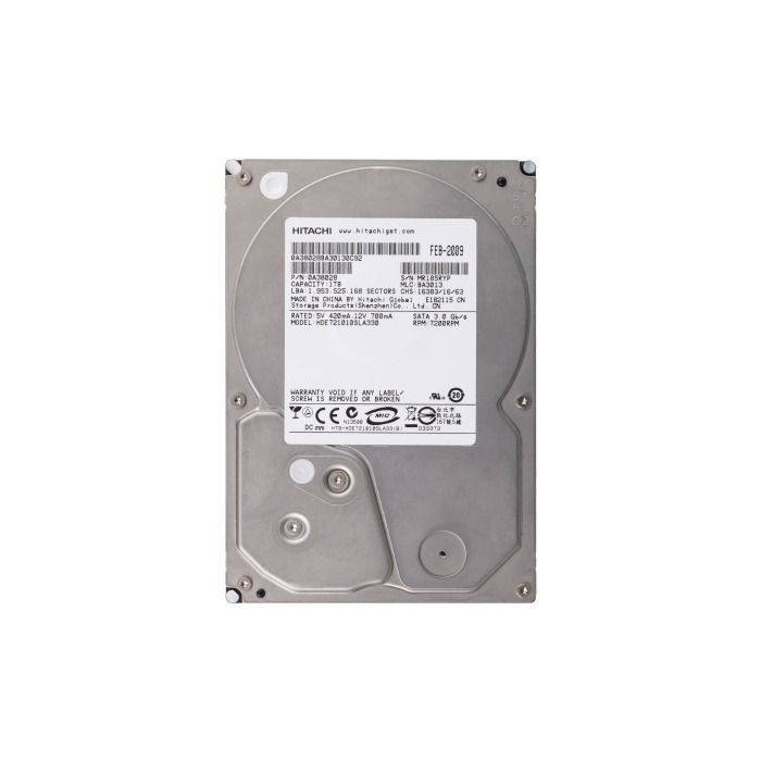 Hard Drive HGST 1TB 7.2K SATA 3G 0A38028