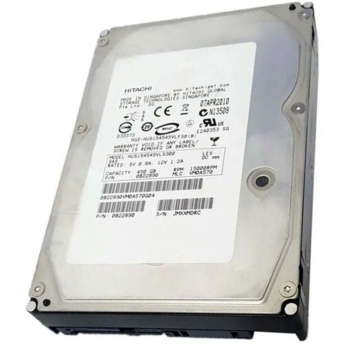 Hard drive HGST 450GB HDD SAS 6G 3.5" 0B22890