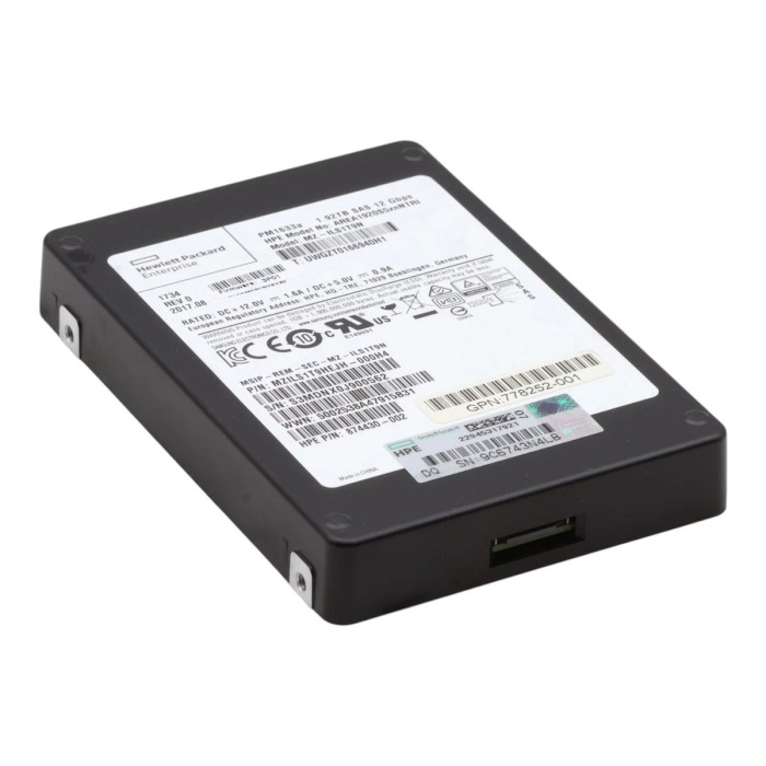 Hard drive HPE 1.92TB SSD SAS 12G 2.5" TLC RI 874430-002