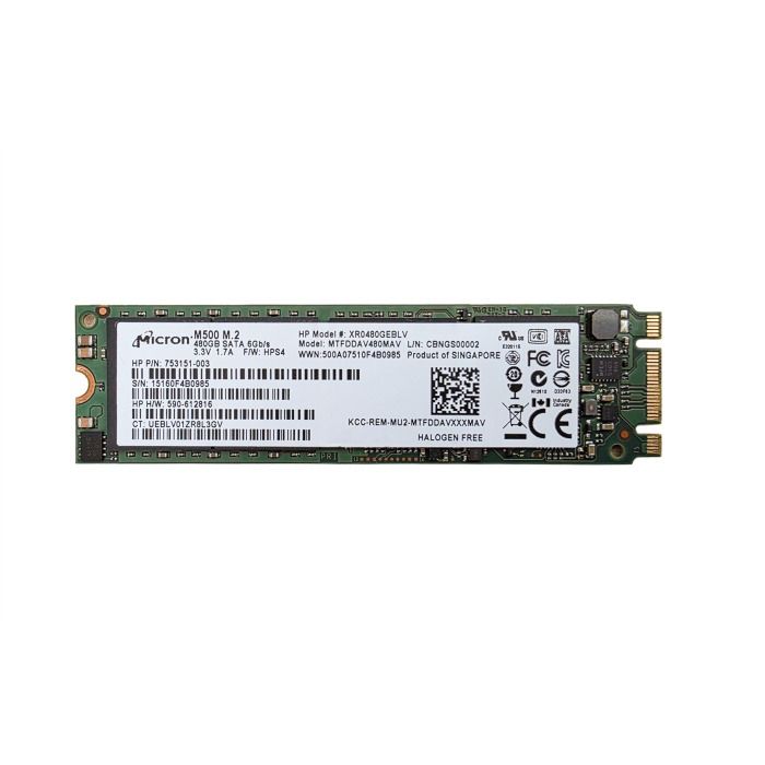 Hard drive HPE 480GB SATA 6G M.2 2280 MLC 753151-003