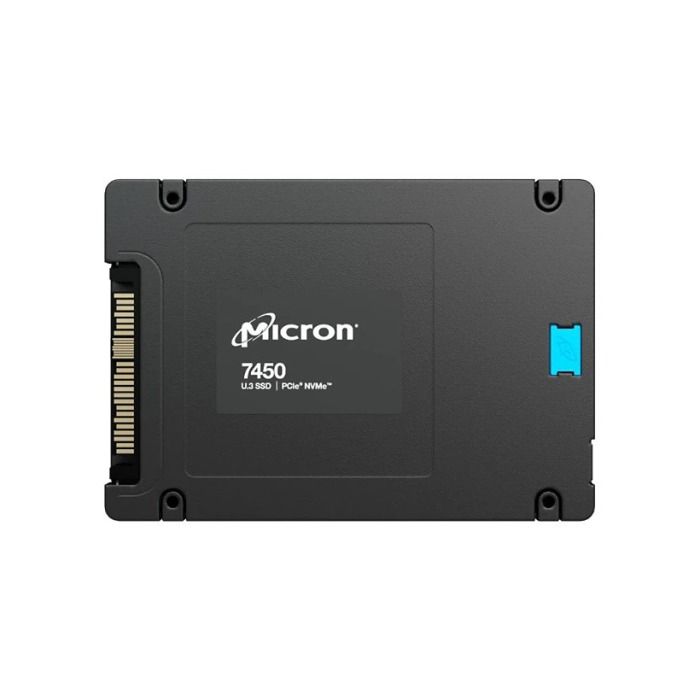 Hard drive Micron 3.84TB SSD NVMe PCIe 4.0x4 U.3 2.5" TLC MTFDKCB3T8TFR-1BC1ZABCB