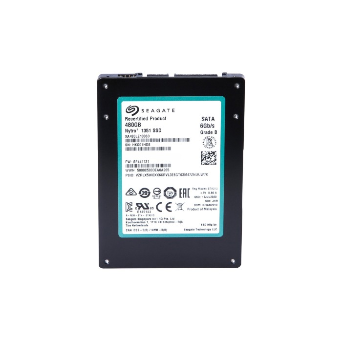 Hard drive Seagate 480GB SSD SATA 6G 2.5" 3D TLC RI 2LW100-005