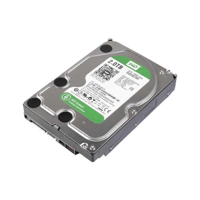 Hard drive WD 2TB 5.4K HDD SATA 6G 3.5" 64MB WD20EZRX-00D8PB0