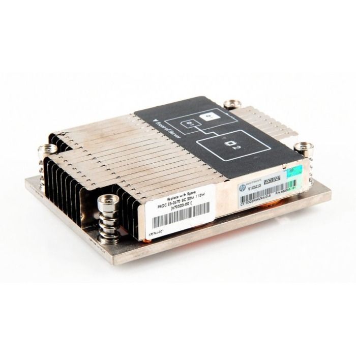 Heatsink HPE ProLiant DL380p Gen8/BL 460c Gen8 CPU2 <130W Standard 670523-001