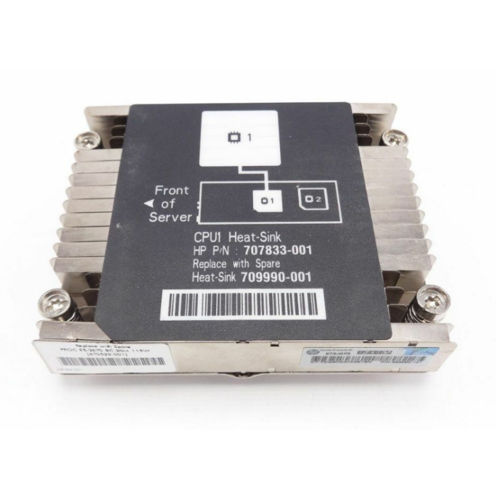 Heatsink HPE ProLiant SL230s Gen8/SL580 Gen8 <115W Standard 707833-001