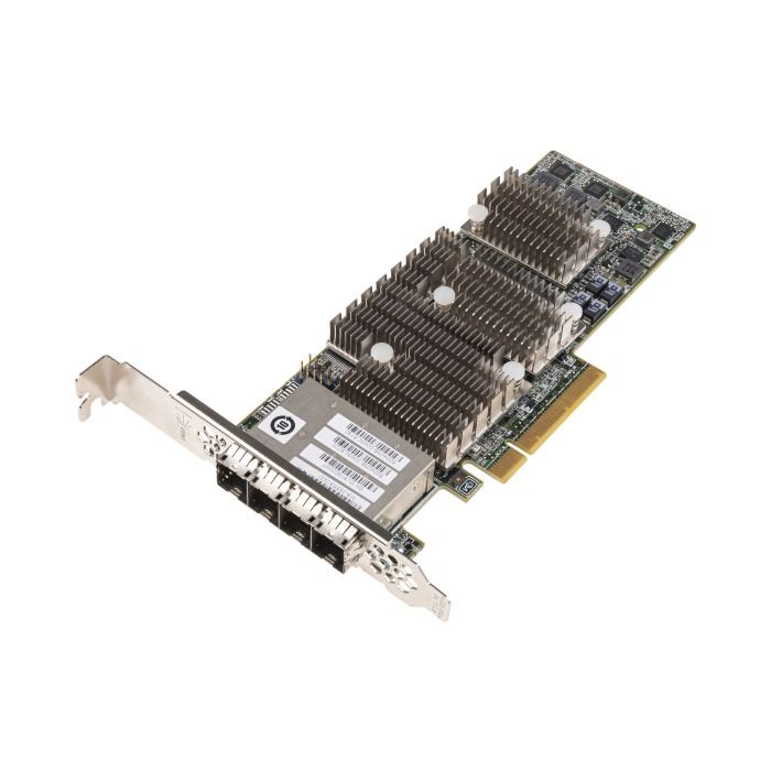 Karta HBA SAS Dell LSI 9206-16E Adapter PCI-E 3.0x8 4xSFF-8644 6Gb SAS 6Gb SATA 1V1W2