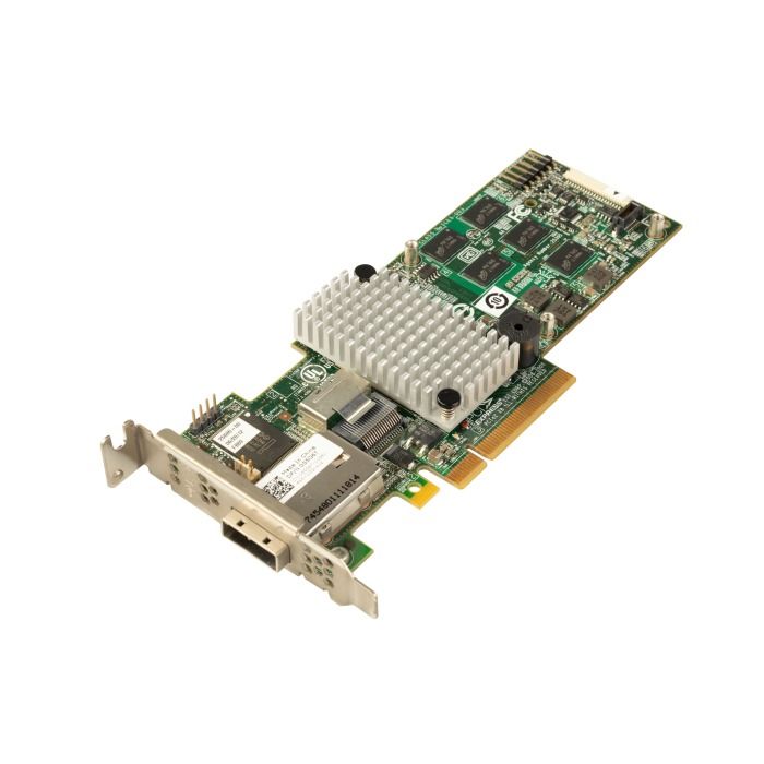 Kontroler RAID Dell Broadcom MegaRAID SAS 9280-4i4e 512MB Adapter PCIe 2.0x8 4x SFF-8088 6Gb SAS 55G6T
