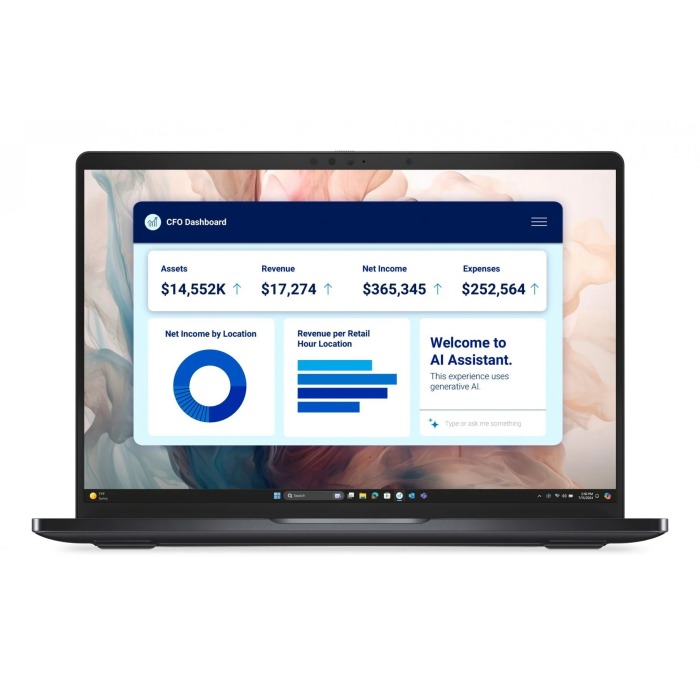 Laptop Dell 14 DC14250 with Intel Core 5 120U, 16GB RAM, 512GB NVMe SSD, Wi-Fi 7, Bluetooth 5.4, Windows 11 Home