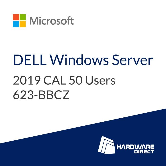 License Microsoft Windows Server 2019 CAL 50 Users 623-BBCZ