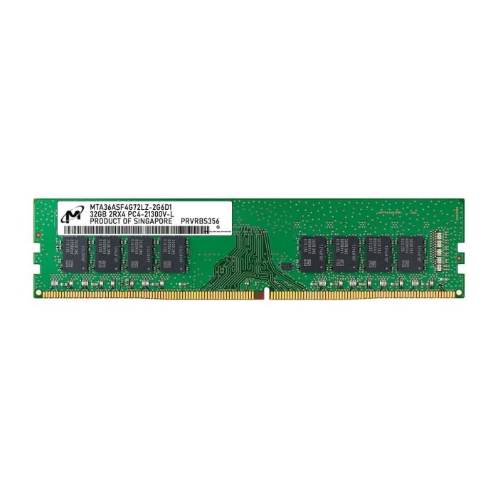 Pamięć RAM Micron 32GB 2Rx4 DDR4-2666V DDR4 LRDIMM 2666MHz MTA36ASF4G72LZ-2G6D1