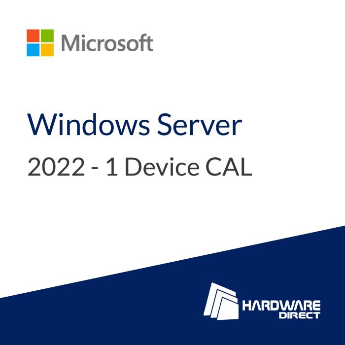 Microsoft Windows Server 2022 - 1 Device CAL