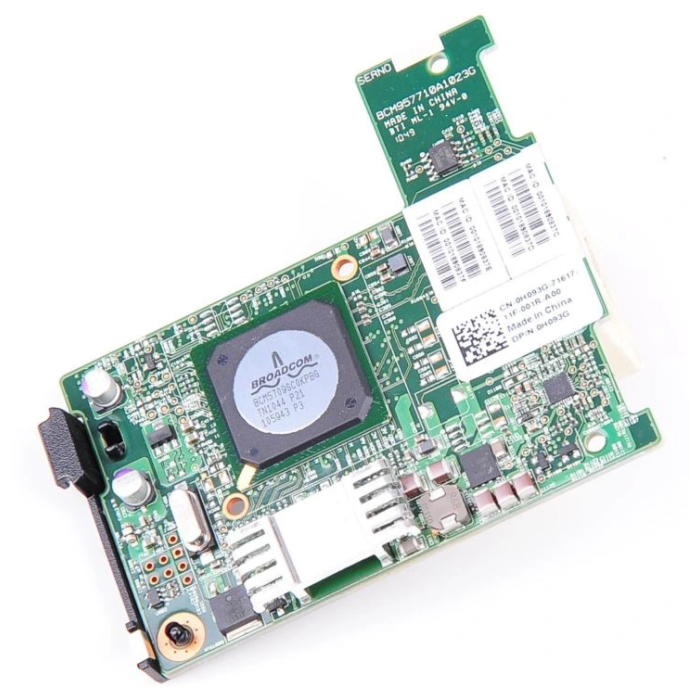 Network Card Dell Broadcom 5709 2x1GbE RJ45 PCIe 1.0x4 Mezzanine H093G