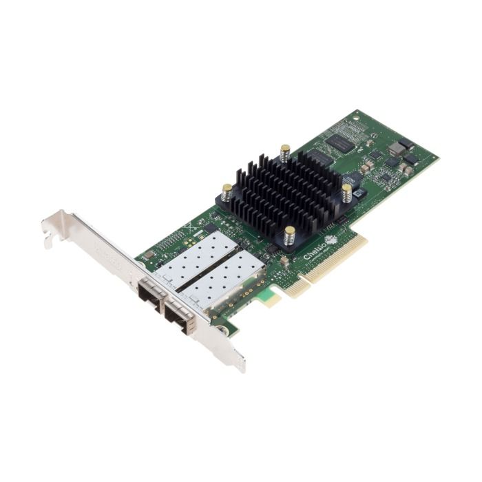 Network Card Dell Chelsio T520-CR 2x10GbE SFP+ PCIe 3.0x8 F9YF8