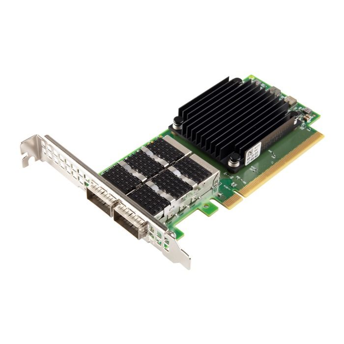 Network card Dell Mellanox ConnectX-6 Dx 2x100GbE QSFP56 PCIe 4.0x16 8P2T2