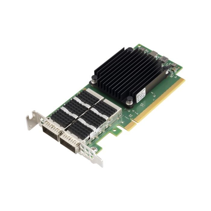Network card Dell Mellanox ConnectX-6 Dx 2x100GbE QSFP56 PCIe 4.0x16 F6FXM