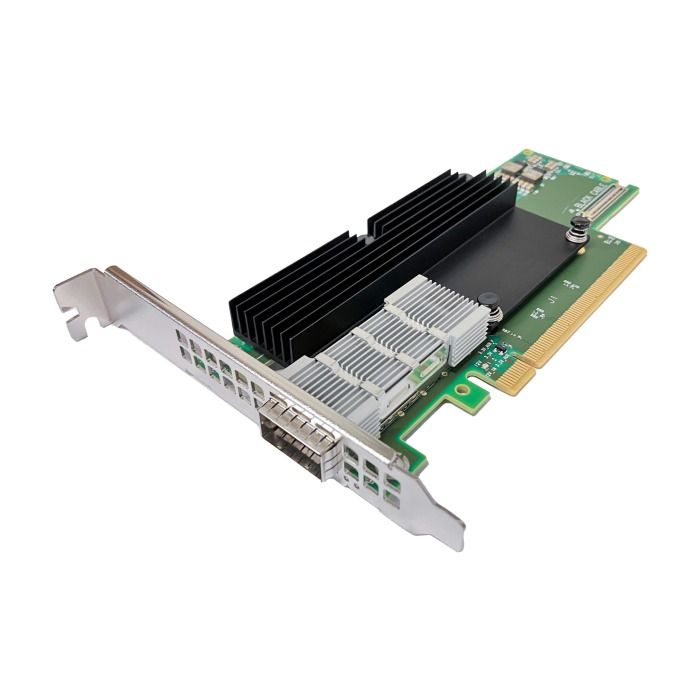 Network Card Dell Mellanox ConnectX-6 VPI 1x200GbE QSFP56 PCIe 4.0x16 1GK7G