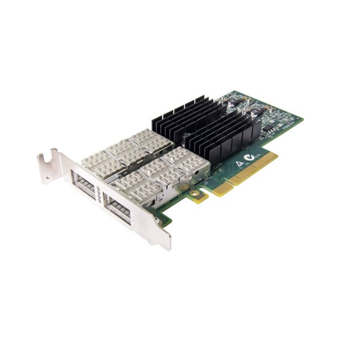 Network Card Mellanox ConnectX-3 VPI 2x40GbE/56GbE FDR QSFP+ PCIe 3.0x8 MCX354A-FCBT