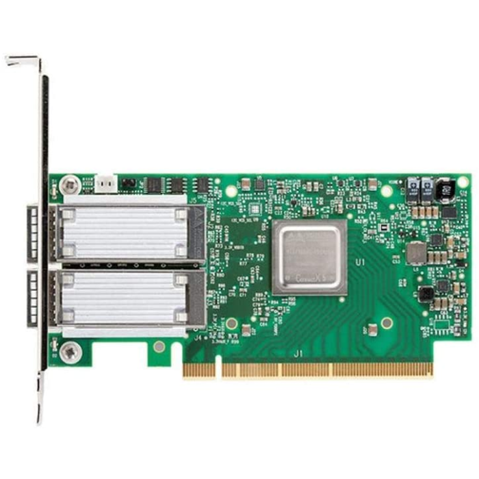 Network Card Mellanox ConnectX-5 EN 2x100GbE QSFP28 PCIe 4.0x16 MCX516A-CDAT