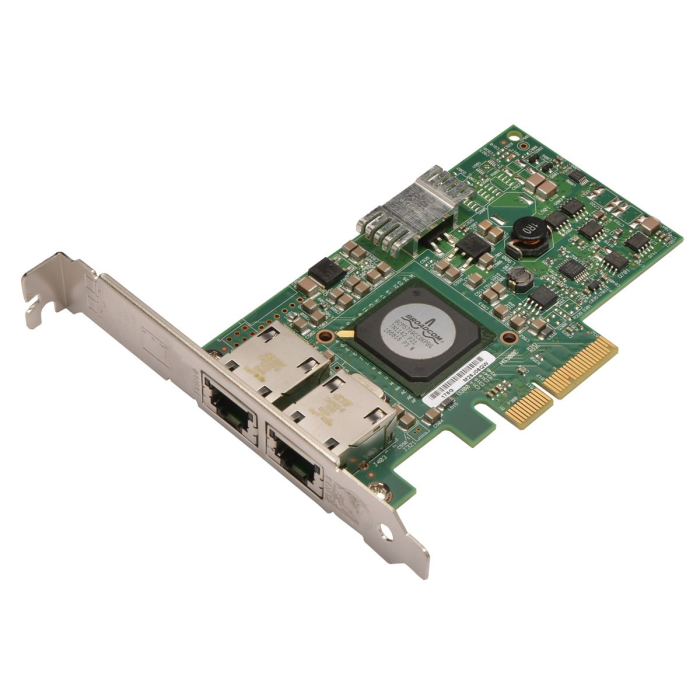 Network interface card Dell Broadcom 5709 2x1GbE RJ45 PCIe 2.0x4 F169G