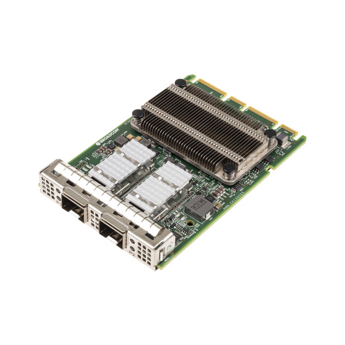 Network interface card Dell Broadcom BCM57412 2x10GbE SFP+ PCIe 3.0x8 OCP 3.0 CP610
