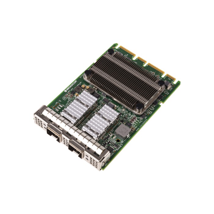Network interface card Dell Broadcom BCM57414 2x10/25GbE SFP28 PCIe 3.0 OCP NHN45