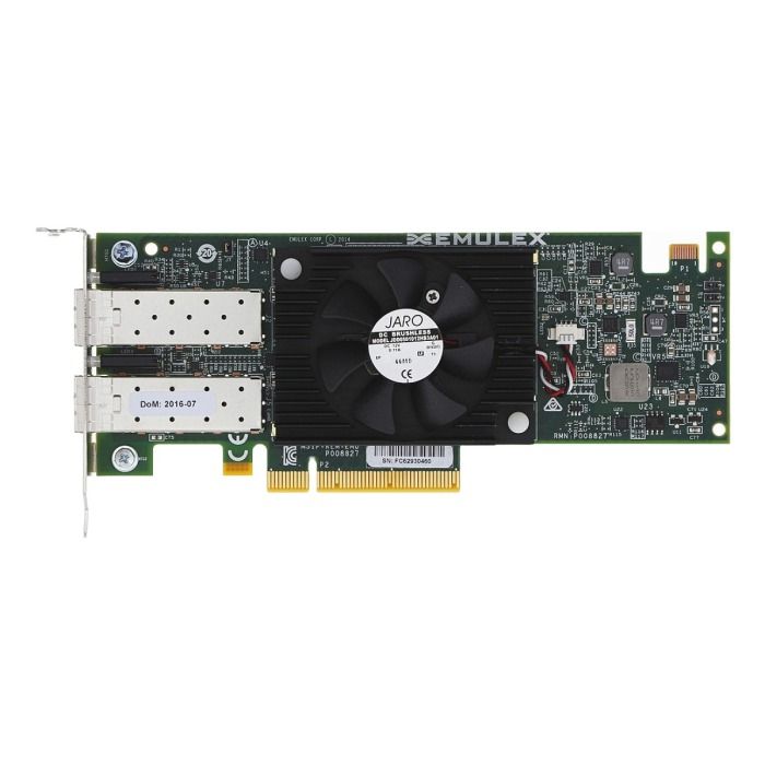 Network interface card Dell Emulex OneConnect 2x10GbE SFP+ PCIe 3.0x8 CG7YT