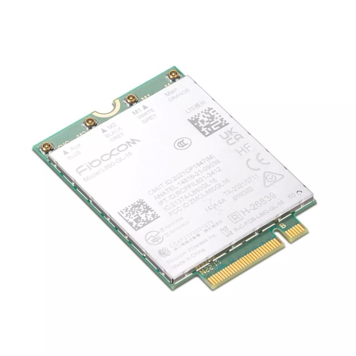 Network interface card Dell Fibocom L860-GL-16 M.2 3042 Wireless 4G LTE WWAN eSIM (USA Simlock) 3F2V9