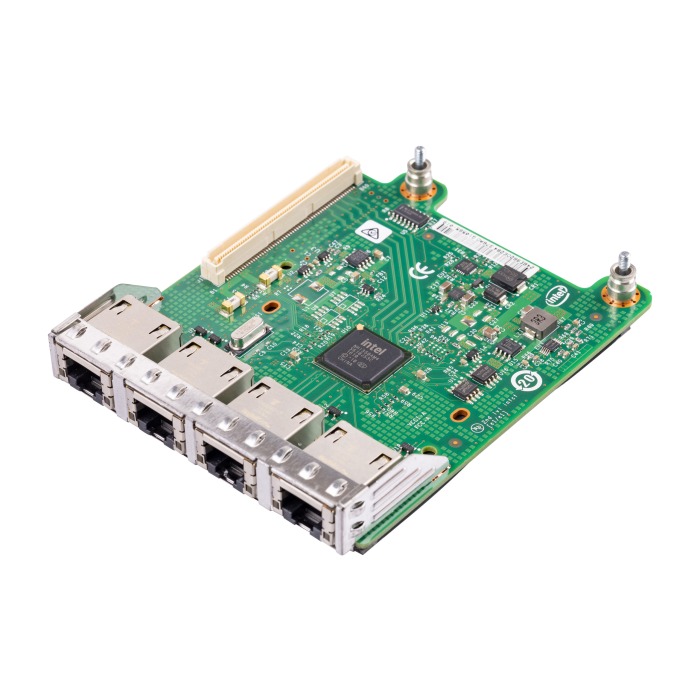 Network interface card Dell Intel I350-T4 4x1GbE RJ45 PCIe 2.0x8 RNDC R1XFC