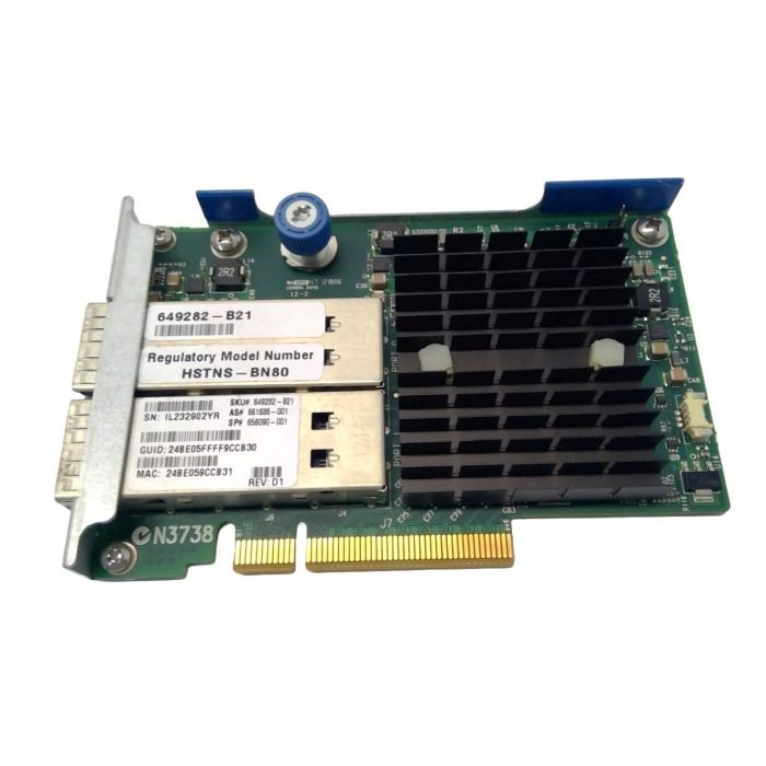 Network interface card HPE InfiniBand PCIe 3.0 x8 544FLR-QSFP 10/40Gb RNDC 649282-B21